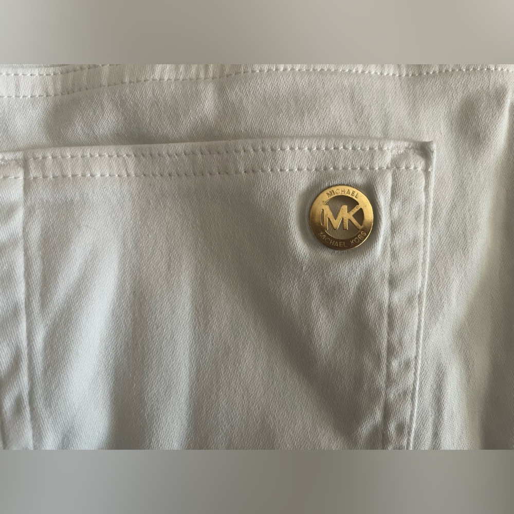 Michael Kors white Izzy Skinny Jeans - Picture 9 of 11